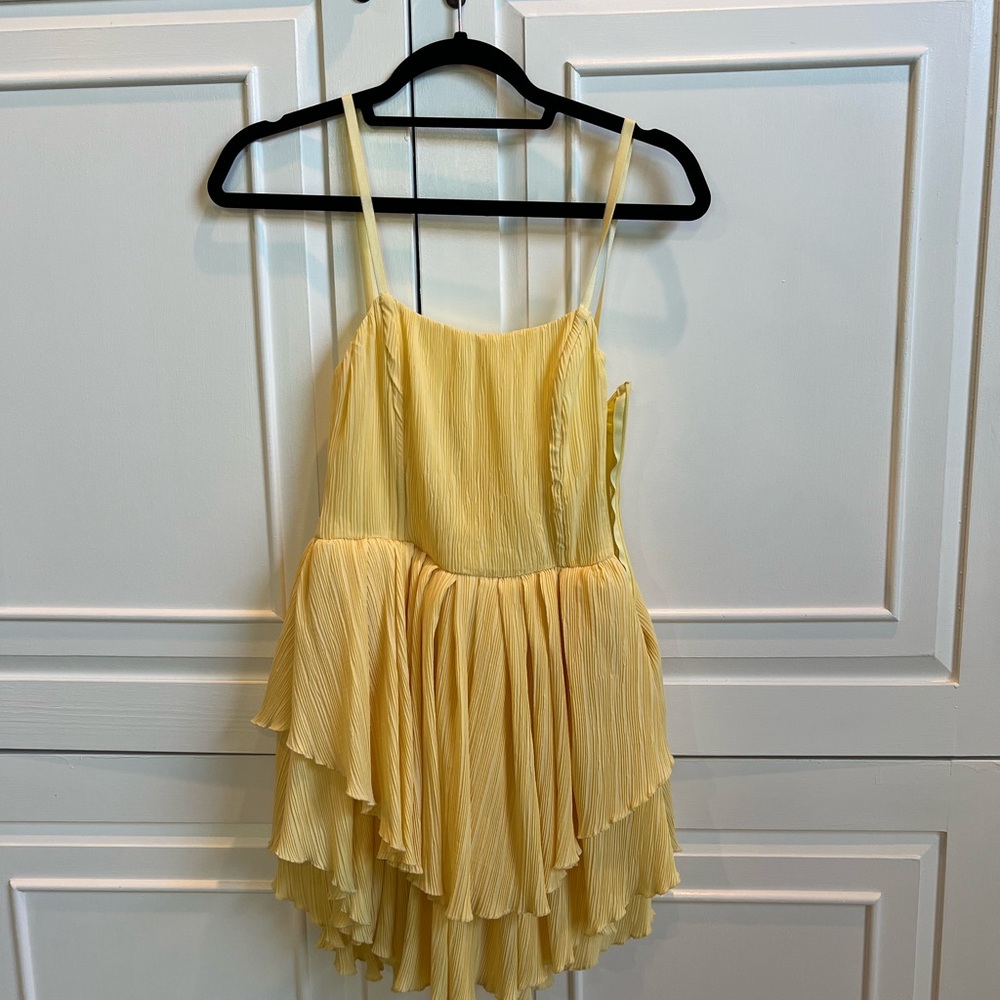 REVOLVE Bright Yellow Dress